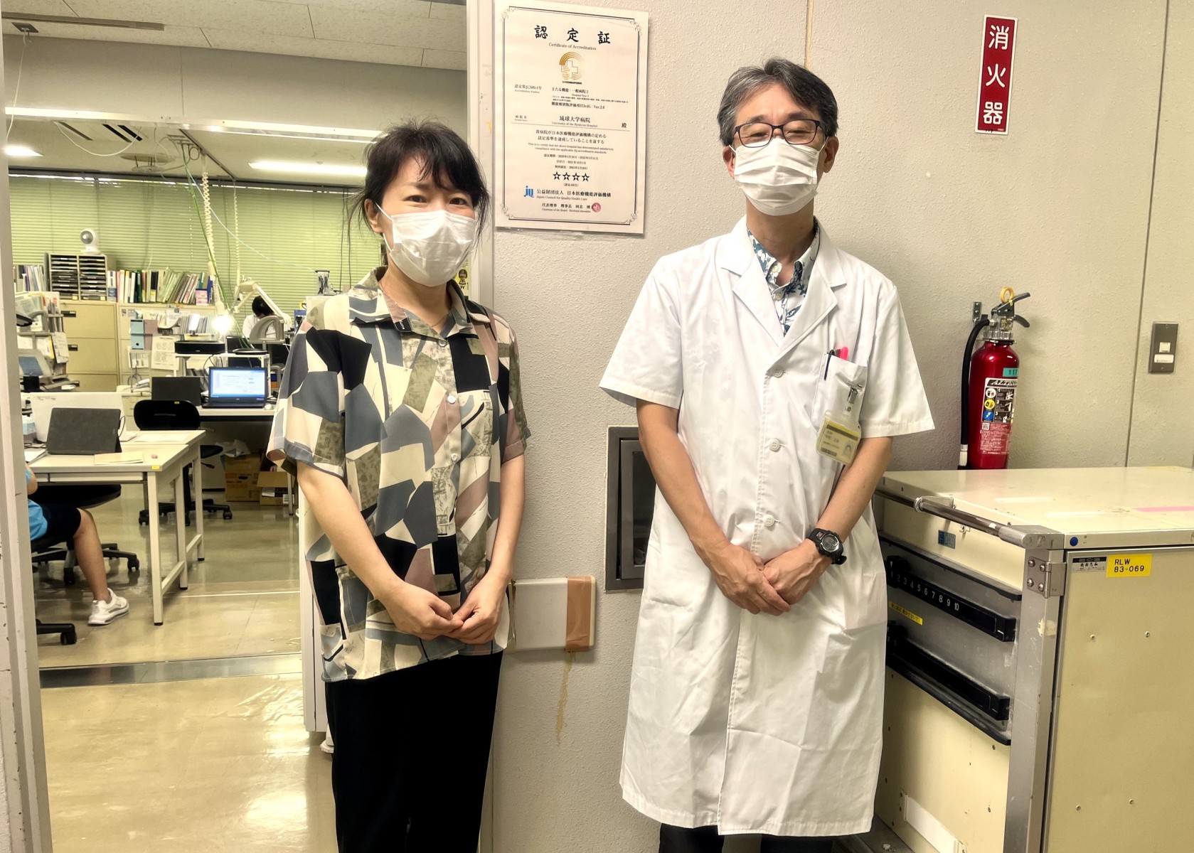 韓国より留学研究者のHye Hyun Yoo先生が来られました。