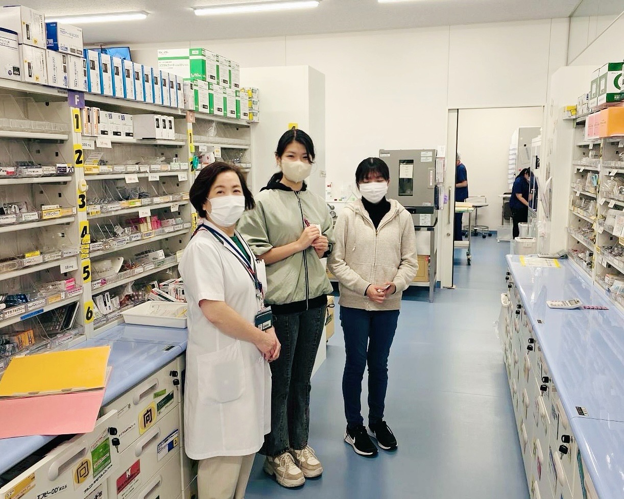 第1回薬剤部見学会(学生向け)を実施しました！